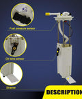 Fuel Pump Module Assembly For GM Astro And Safari Vans 2000 2005 Direct OE Replacement In Tank Fuel Pump close-up view