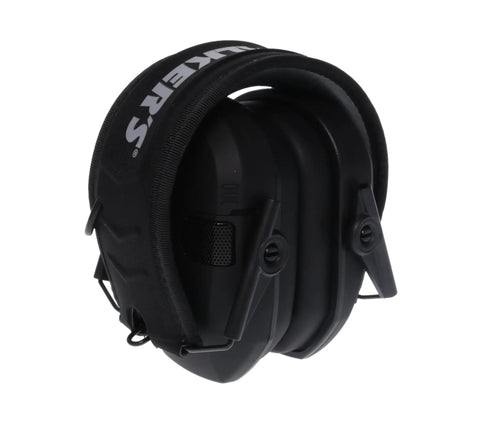 Razor Slim Electronic Ear Muffs For Hearing Protection And Sound Amplification With Ultra Low Profile Design, Secure Fit, Clear Surroundings, All Day Comfort For Shooting, Hunting, And Outdoor Use
