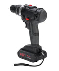 Badass Brushless Cordless Drill Set With A Beefy 350 Watt Motor And Swift 1450Rpm Speed showing a cordless drill with 48VF lithium battery.