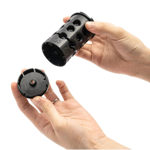 Component of Handheld Seed Planter And Fertilizer Spreader For Home Garden Adjustable Seed Rate And Depth No Bending Seeding