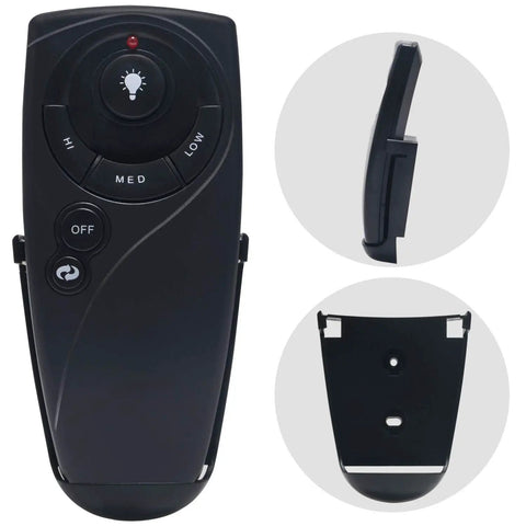 IR Replacement Remote For Hampton Bay Ceiling Fan With Reverse Button, Must Have Universal Replacement, Replaces UC7083T UC7083TR, Easy Install, Works With Select Hampton Bay Models