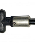 Bulletproof Pack Of Two Weld On Pull Pins Featuring Spring Loaded Zinc Plated Plunger And Non Slip T Handle Steel Quick Change Locator Built Dang Tough for serious shop grind.