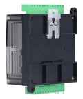 Side view of 12V PLC Control Module For Quick Easy Plug And Play Automation Programmable Logic Controller Board With Relay Output DC12V 2N20MT