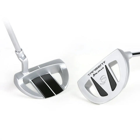 Tangent T1 Putter For Men Right Hand With Free Headcover, High MOI Forgiveness, Plumber's Neck Offset, Soft TPU Insert, Bi Color Sightline