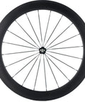 Carbon Road Wheelset 700c 38 50 60 88mm Deep Rim Tubeless Ready 25mm Width With Basalt Braking Surface Shimano 8 9 10 11 Compatible