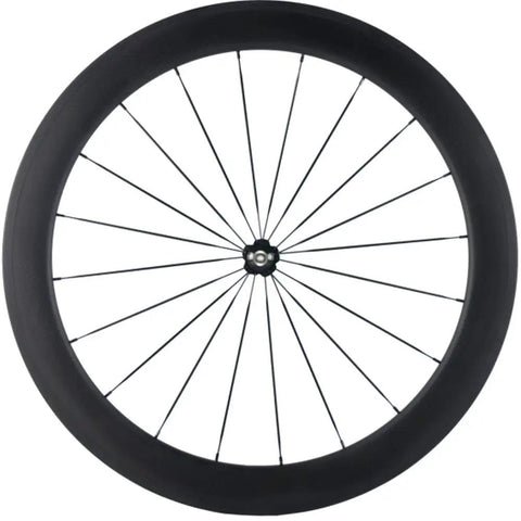 Carbon Road Wheelset 700c 38 50 60 88mm Deep Rim Tubeless Ready 25mm Width With Basalt Braking Surface Shimano 8 9 10 11 Compatible