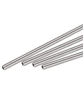uxcell 304 stainless steel round tube set, 3mm OD, 0.5mm wall, 300mm length, 4 pcs