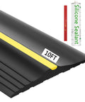 Garage Door Bottom Seal Weather Stripping Kit, 10 Ft Rubber Threshold Seal With Adhesive And Sealants featured in the packaging
