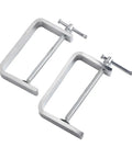 Rock Solid Alloy Steel C Clamps For Wood And Plastic Tighten With Confidence And Keep Projects On Track Easy Compact Portable Clamp Set
