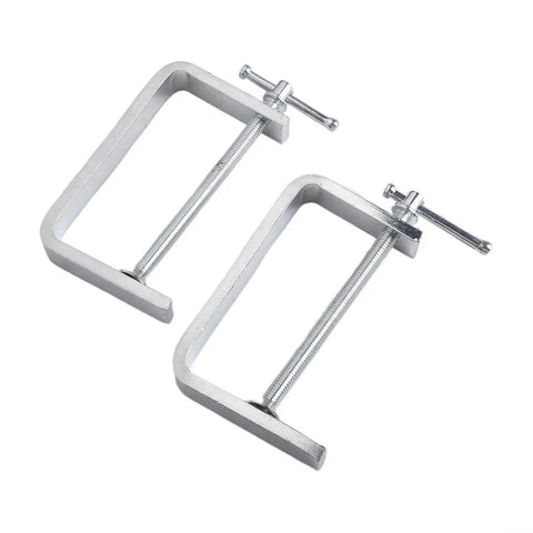 Rock Solid Alloy Steel C Clamps For Wood And Plastic Tighten With Confidence And Keep Projects On Track Easy Compact Portable Clamp Set