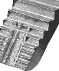 Close-up of the jaws of a 7.5 Inch Screw Removal Locking Pliers for Stripped Screws PZ65 with serrated grip visible.