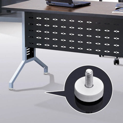 Adjustable Screw In Leveling Feet For Chairs Tables And Home Or Industrial Furniture Round Base Floor Protectors