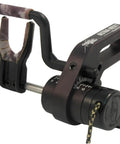 UltraRest Hunter Drop Away Arrow Rest With Full Containment, Noise Reducing Felt, Left Hand Black Finish, Thumb Wheel Display