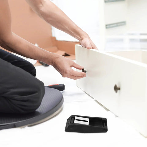 Installing Two Pack Rubber Toggle Latch Draw Catch For Storage Boxes And Boat Cargo on a drawer for stable locking