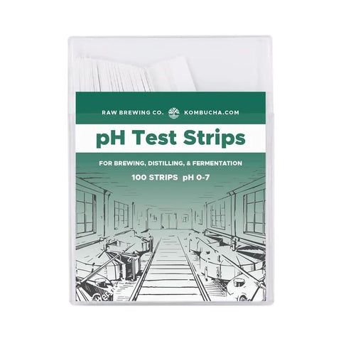 Home Brew pH Test Strips For Fermentation And Distilling 100 Strips 0 To 7 pH Range Quick Dip Accurate Read For Beer Wine Mead