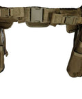 Heavy Duty Built Tough Tactical Tool Belt With Large Pouch Capacity Adjustable Fit And Lumbar Support Standalone Utility Belt