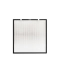 Front view of Max OVHM80 Compatible Filter Set With True HEPA Activated Carbon And Pre Filter For Air Purifier, rectangular design.