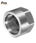 ER11 Collet Clamping Nut With M14 Thread And Premium 40Cr Alloy Steel Construction Featuring Dynamic Balance Holes for CNC use.