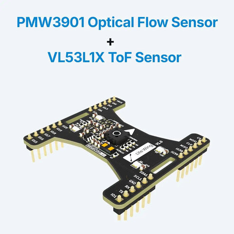 Drone Positioning Module With Optical Flow And ToF Sensor For Rock Solid Height Hold And Indoor Positioning VL53L1X And PMW3901 Integrated