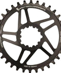 Direct Mount 28T Chainring For SRAM Cranks 7075T6 Aluminum Black White Finish GXP Long Spindle 15.4mm Bottom Bracket