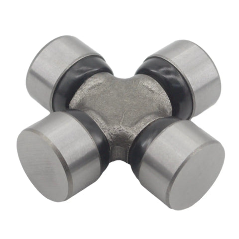 No Sweat Universal Joint And Cross Bearing Kit Fits 35 Series 1340 Drivelines 1 25 Inch Caps with steel and rubber components.