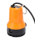 Badass Submersible Utility Pump With Rock Solid Copper Motor 45W 1110Gph Fast Water Transfer System showing orange ABS body design.