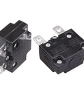 2 Pack Thermal Circuit Breaker 20 Amp Auto Reset Overload Protector For 125 250V AC 50V DC L2 Series Compact Single Pole Switch