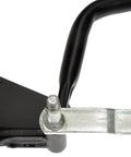Mercedes-Benz Windshield Wiper Linkage Replacement For Select Models, Direct Fit And Easy Install, Replaces Crank Arm To Restore Wiper Blade Action, OEM-Grade Construction, Durable, No-Nonsense Repair For Clear Visibility, black metal linkage close-up