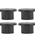 Get The Professional Cable Wall Bushing Kit With 4 Sets Of Satellite Wall Feed Through Grommets Perfect For Dishy Router And Ethernet Adapter With 8MM Split Sleeve Gasket For Gen2 And Gen3 High Performance Installation Needs, 4 black plastic grommets
