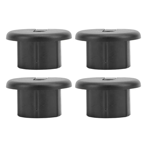 Get The Professional Cable Wall Bushing Kit With 4 Sets Of Satellite Wall Feed Through Grommets Perfect For Dishy Router And Ethernet Adapter With 8MM Split Sleeve Gasket For Gen2 And Gen3 High Performance Installation Needs, 4 black plastic grommets