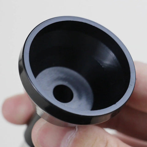 Stainless Steel Suction Hose For Airless Paint Sprayers 390 395 495 595 Replacement Part Easy Install Heavy Duty Heat Resistant Rubber Corrosion Resistant Durable Hose For Reliable Spraying, close-up of hose end