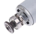 Rock Solid Brushless Angle Grinder Motor Replacement Part For Home Workshop Power Tools with exposed steel gear and casing.