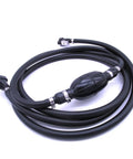 Gas Line Kit For Outboard Fuel Line With Hose And Primer Bulb, Eight Foot Long, Five Sixteenth Inch Inner Diameter, Eight Millimeter, Fits Johnson Evinrude OMC Outboards And Sierra 18-8009S Series Replacement Parts.