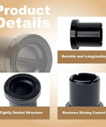 Premium Upper And Lower A Arm Suspension Bushings With Flanged Sleeve Isolators For John Deere Gator Xuv 625i features durable design.