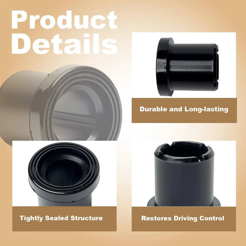 Premium Upper And Lower A Arm Suspension Bushings With Flanged Sleeve Isolators For John Deere Gator Xuv 625i features durable design.