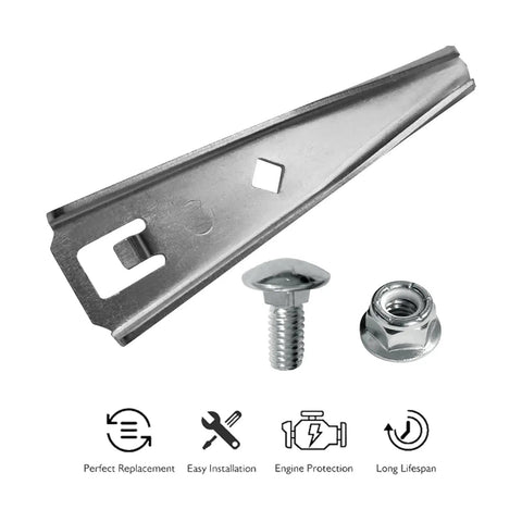 Beefy Plug Aerator Knife Replacement Kit For 40 To 52 Inch Tow Behind Lawn Aerators, Includes Four Replacement Knives And Bolts