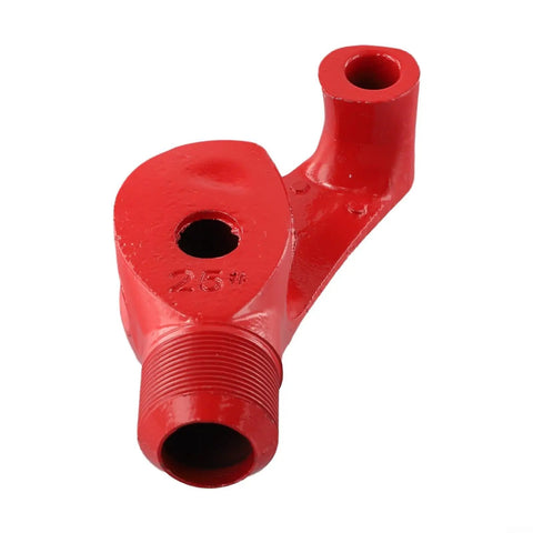 Fan Shaped Manual Steel Pipe Bender For Plumbing And HVAC, red die for 25mm tubes, precision design for kinking prevention.