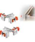Drawer Front Installation Clamps Adjustable Cabinet Mounting Hardware For Home Kitchens Offices And Living Rooms DIY Friendly Easy Install