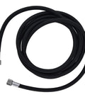 Airbrush Hose 6.2ft Rubber Air Line with G1/8 Female Connectors Flexible Air Tubing for Airbrush Compressor Spray Painting coiled