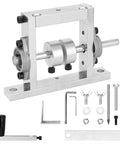 Heavy Duty Manual Wire Stripper Machine For 1-30mm Cable Stripping with adjustable knurled inlet holes and various parts.