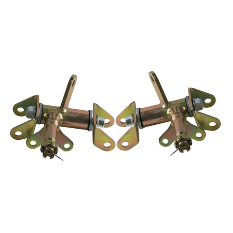 Left And Right Steering Knuckles For ATV Go Kart Quad Buggy With 17mm Shaft Front Steering Strut Spindle For Disc Brake 4 Wheelers
