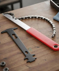 DIY Friendly Pro Level Cassette Removal Tool Set with Chain Whip, Chain Wrench, and Lockring Tool for 7 to 12 Speed Cassettes