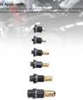Built Tough Hand Rivet Nut Tool Set With M3 M4 M5 M6 M8 M10 Sizes, various sizes of rivet nuts for automotive and construction use.