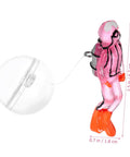 Floating Diver Aquarium Decor For Fish Tanks, Adorable Resin Diver Ornament That Glows In The Dark, with adjustable dive pose