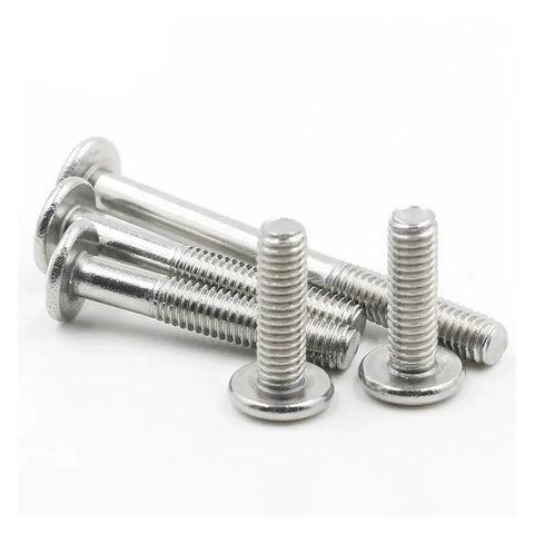 Top Tier 304 Stainless Steel Flat Head Hex Socket Cap Screws M2 M3 M4 M5 35 Mm Allen Bolts for Furniture and DIY Woodworking Projects 100 Piece Kit close-up