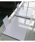 Top Notch Hot Bending Machine For Acrylic And Pvc Sheets Works Like A Champ showing setup of acrylic sheets for bending.