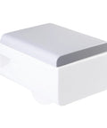Replacement Soft Closing Toilet Seat For WD333 Elongated White With Quiet Soft Drop Hinge System Includes Seat And Lid