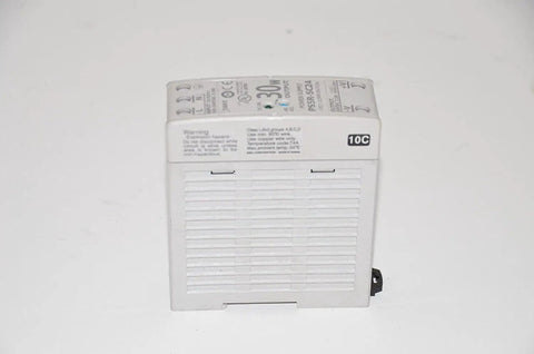 SmartRelay Power Supply For DIN Rail Mount 24 VDC 30W, Industrial Control Relay Module With Real-Time Clock, Calendar, And 29 Function Blocks, Ideal For Process Automation, white plastic