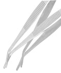 Stainless Steel Bonsai Tweezers Set With Small Rake And Curved Tips For Succulents Moss And Plant Shaping Pro Grade Gardening Tools Durable Bonsai Supplies For Easy Maintenance And Storage, stainless steel close-up