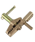 Heavy Duty 600A Brass Welding Ground Clamp With Screw Connection For All Copper Cables Anti Oxidation Heavy Metal Jobs Like Ship Yards